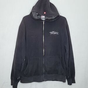 Vintage Distressed Tribal Gear Hoodie Size XXL